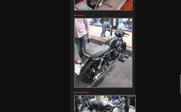 Sell A Bike | Blog Article Page Screenshot