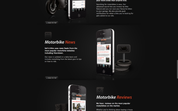 Sell A Bike | Home Page 3 Screenshot