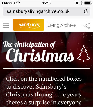 Sainsbury's Living Archive Screenshot 7