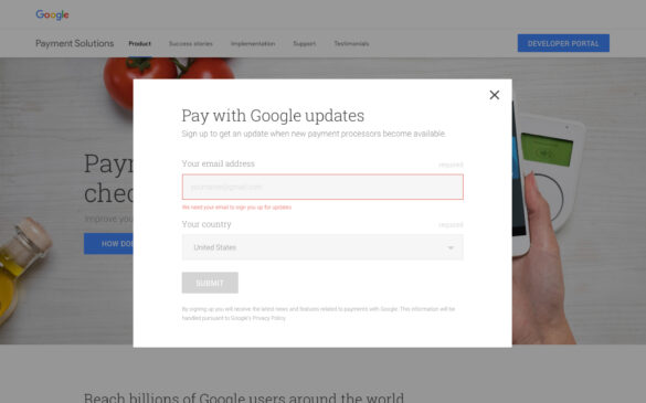 Pay With Google Screenshot 3